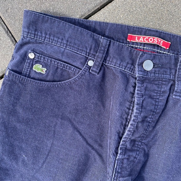 Lacoste Corduroy Pants - Size 32 - Picture 3 of 12